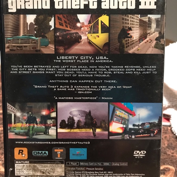 PLAY STATION 2 GRAND THEFT AUTO - Picture 2 of 3